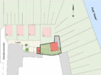 Halle-Lettin: Moderner Haus-Neubau, Saale-Blick, sehr ruhige Wohnlage - Lageplan