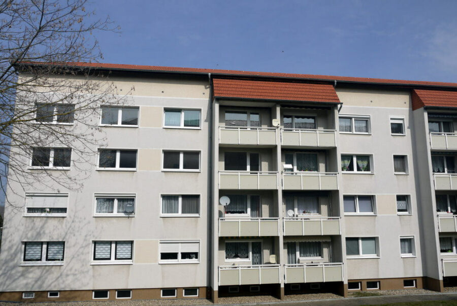 Geiseltal OT Mücheln: 2-Raum-Wohnung mit Balkon und PKW-Stellplatz, 06249 Geiseltal-Mücheln, Wohnung