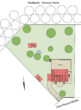 Halle-Dölau: Villa am Waldrand auf großem Naturgrundstück, diverse originale Elemente - Lageplan