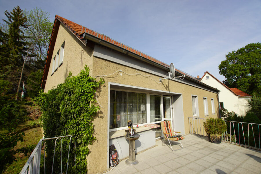 Halle-Giebichenstein: Einfamilienhaus mit Sanierungskonzept, Terrasse, Garage, Stellplatz, 06114 Halle (Saale)-Giebichenstein, Einfamilienhaus