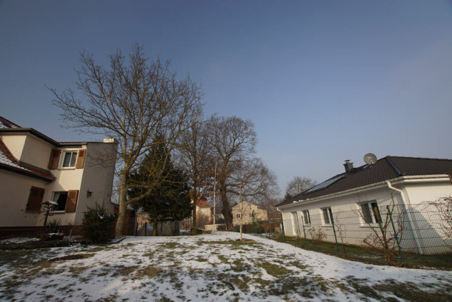 Nauendorf: Baugrundstück für Einfamilienhaus-Neubau, teilerschlossen, 06193 Wettin-Löbejün-Nauendorf, Wohngrundstück