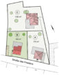 Schkopau OT Hohenweiden: 743 qm Baugrundstück für Haus-Neubau - bauträgerfrei + provisionsfrei - Lageplan