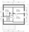Halle (Saale), Zscherben: Einfamilienhaus zur Rest-Sanierung, mit Gartengrundstück und PKW-Stellplätze - Grundriss - Dachgeschoss