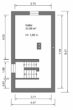 Halle (Saale), Zscherben: Einfamilienhaus zur Rest-Sanierung, mit Gartengrundstück und PKW-Stellplätze - Grundriss - Kellergeschoss