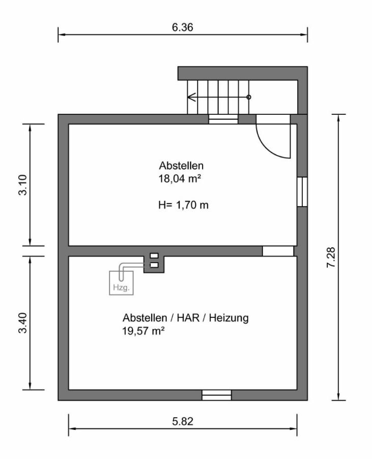 Grundriss Dachgeschoss