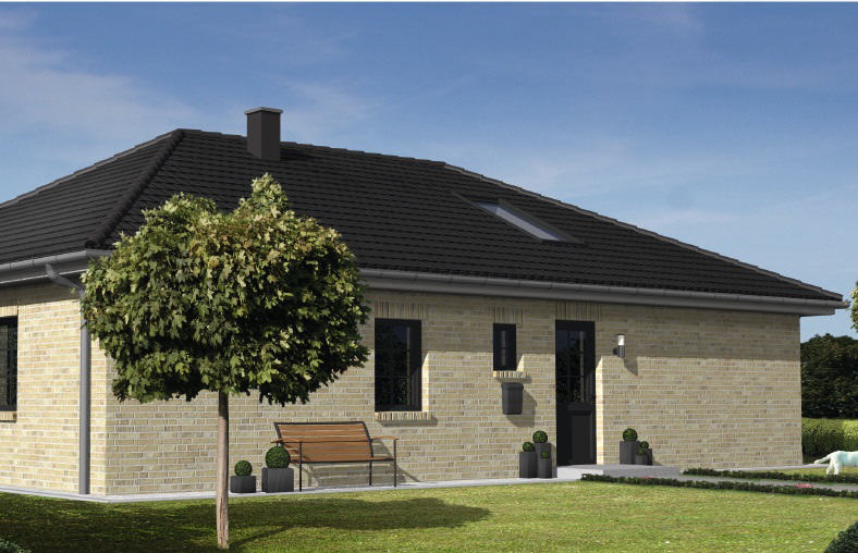 Halle-Reideburg: Bungalow-Neubau am Sagisdorfer Park, 5 Zimmer, 06116 Halle (Saale)-Reideburg, Einfamilienhaus