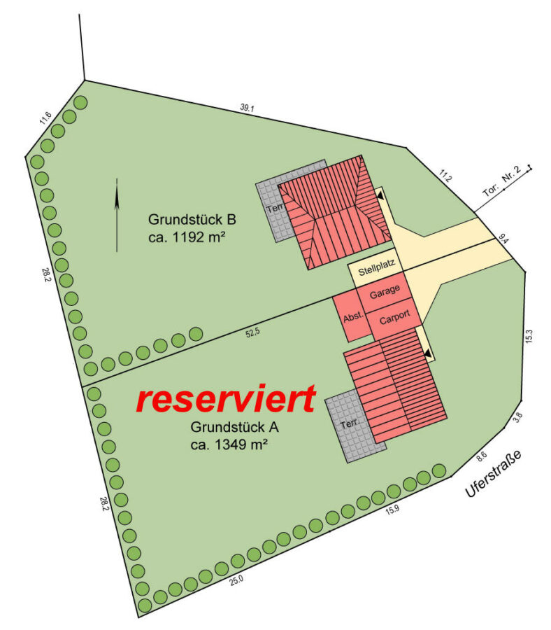 Halle-Lettin: Stadtvilla-Neubau in traumhafter Lage von Lettin, mit Vollausstattung und bezugsfertig, 06120 Halle (Saale)-Lettin, Villa