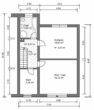 Halle-Rosengarten: Reihenendhaus mit schönem Garten, Garage und PKW-Stellplatz - Grundriss - Obergeschoss