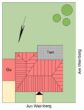 Petersberg OT Gutenberg: Winkelbungalow-Neubau in sehr ruhiger und grüner Lage - Lageplan Bebauungsvorschlag
