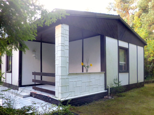 Potsdam-Mittelmark: Bungalow auf Erholungsgrundstück in Borkwalde, ruhige Lage, 14822 Potsdam-Mittelmark-Borkwalde, Ferienhaus