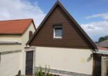 Salzatal OT Höhnstedt: Einfamilienhaus mit Garten, Garage und Stellplatz - Giebel + Fassadenanstrich neu