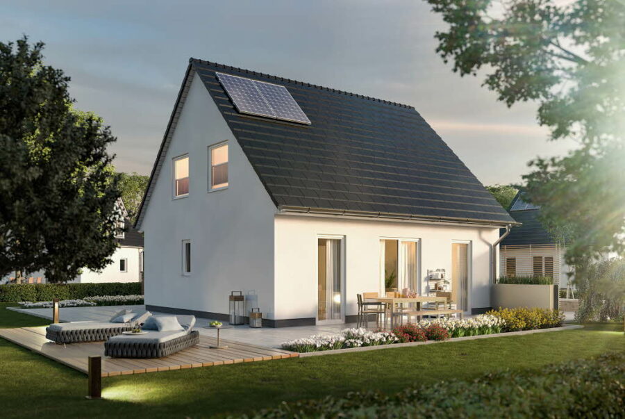 Salzatal OT Fienstedt: Einfamilienhaus-Neubau auf schönem Grundstück, 06198 Salzatal-Fienstedt, Einfamilienhaus