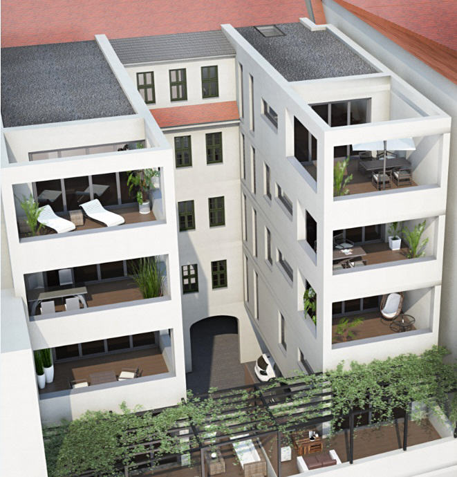Halle-City: Renditeobjekt mit 5% + mögl. Sonder-AfA nach §7 h EStG, 06108 Halle (Saale)-City, Mehrfamilienhaus