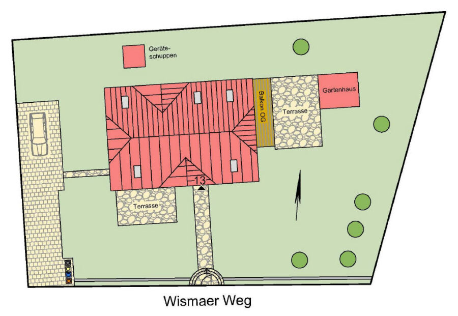 Halle (Saale): Großes Einfamilienhaus, 6 Zimmer, sehr ruhige grüner Lage, 06128 Halle (Saale)-Wörmlitz, Einfamilienhaus